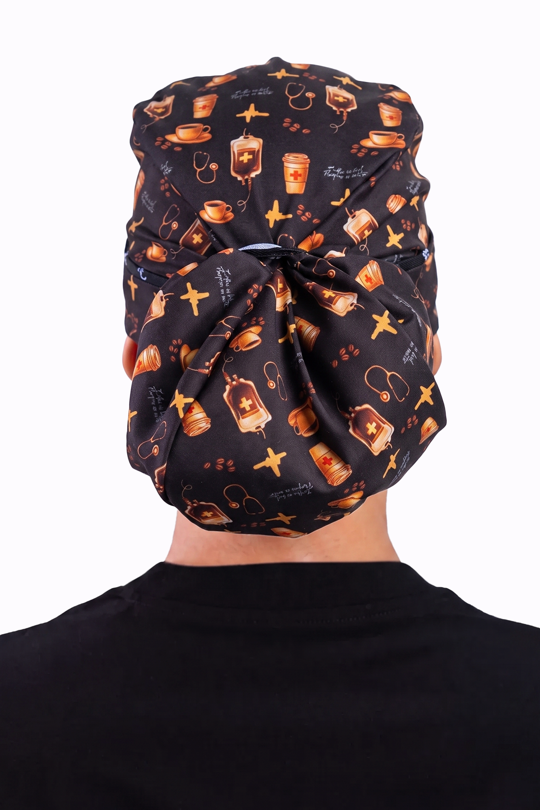 GORRO QUIRURGICO MUJER CAFEINA