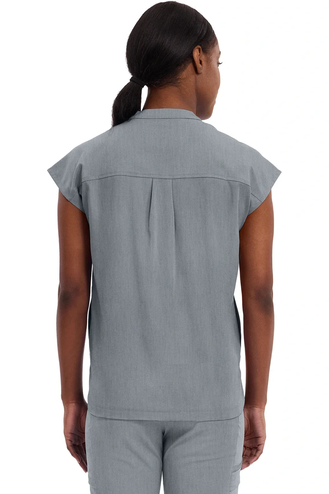 SET TOP + PANTALÓN MUJER HEALING HANDS HH PURPLE LABEL 2152.9233 - GRIS OSCURO
