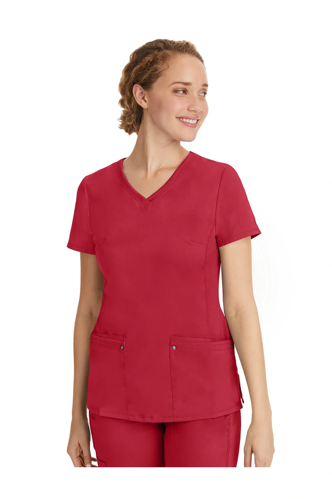 TOP MUJER HEALING HANDS PURPLE LABEL 2245.RED