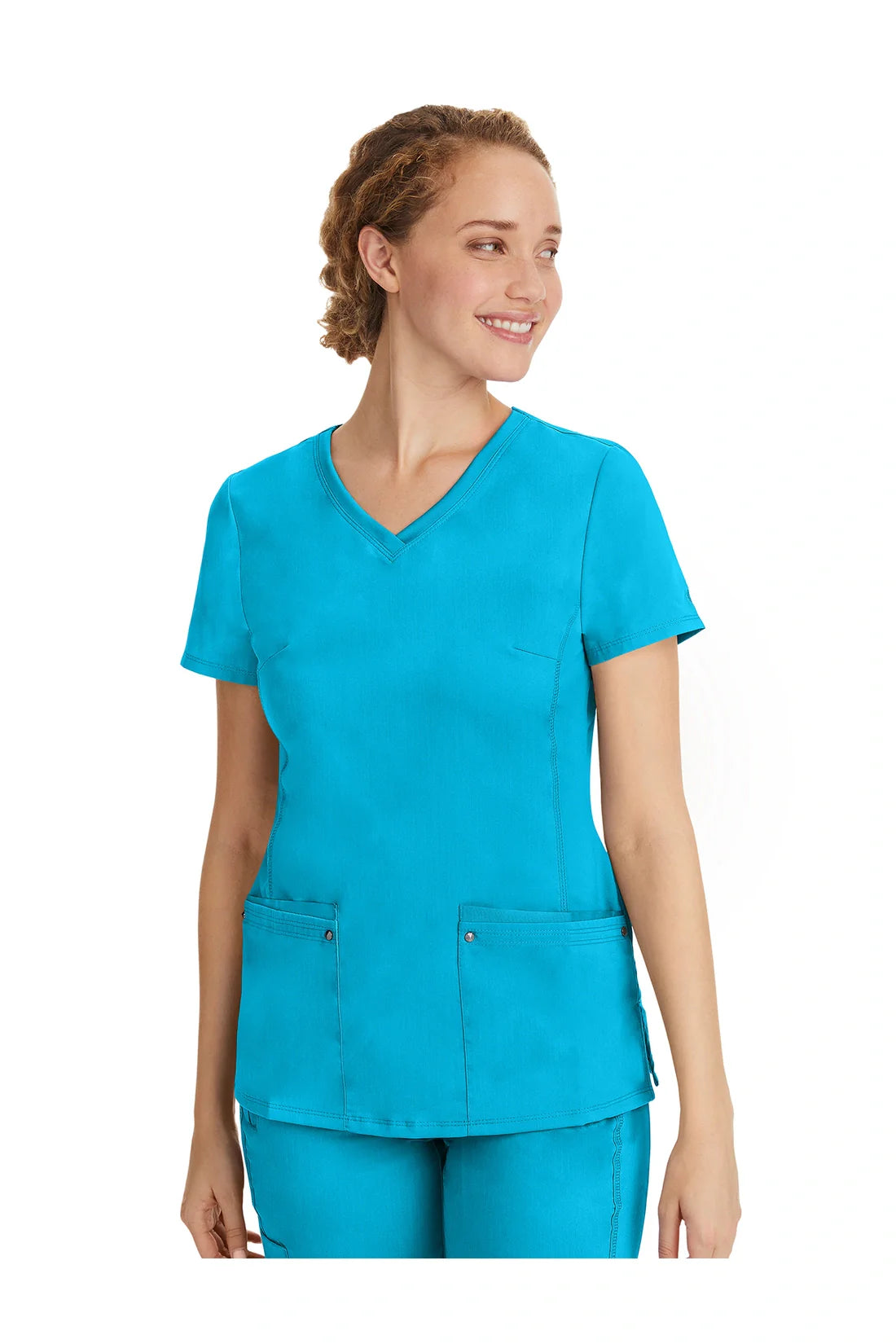 SET TOP + PANTALÓN MUJER HEALING HANDS PURPLE LABEL 2245.9133 - TURQUESA