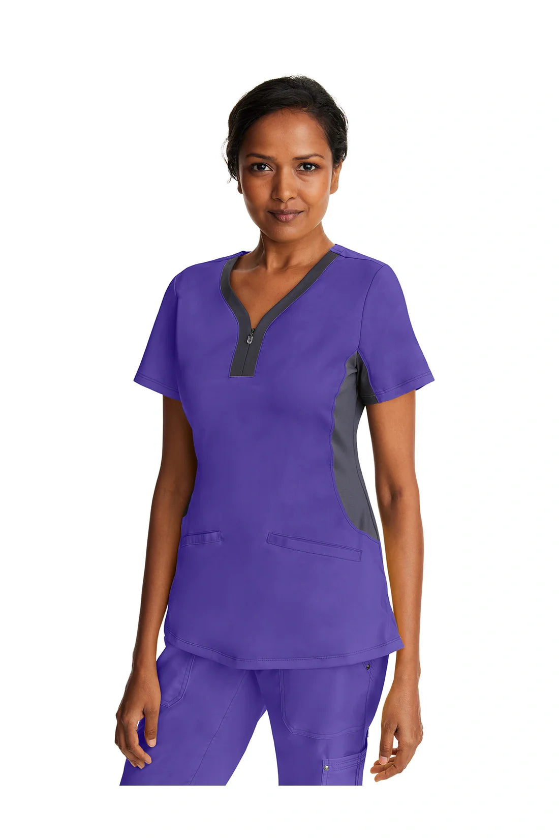TOP MUJER HEALING HANDS PURPLE LABEL 2270 - MORADO