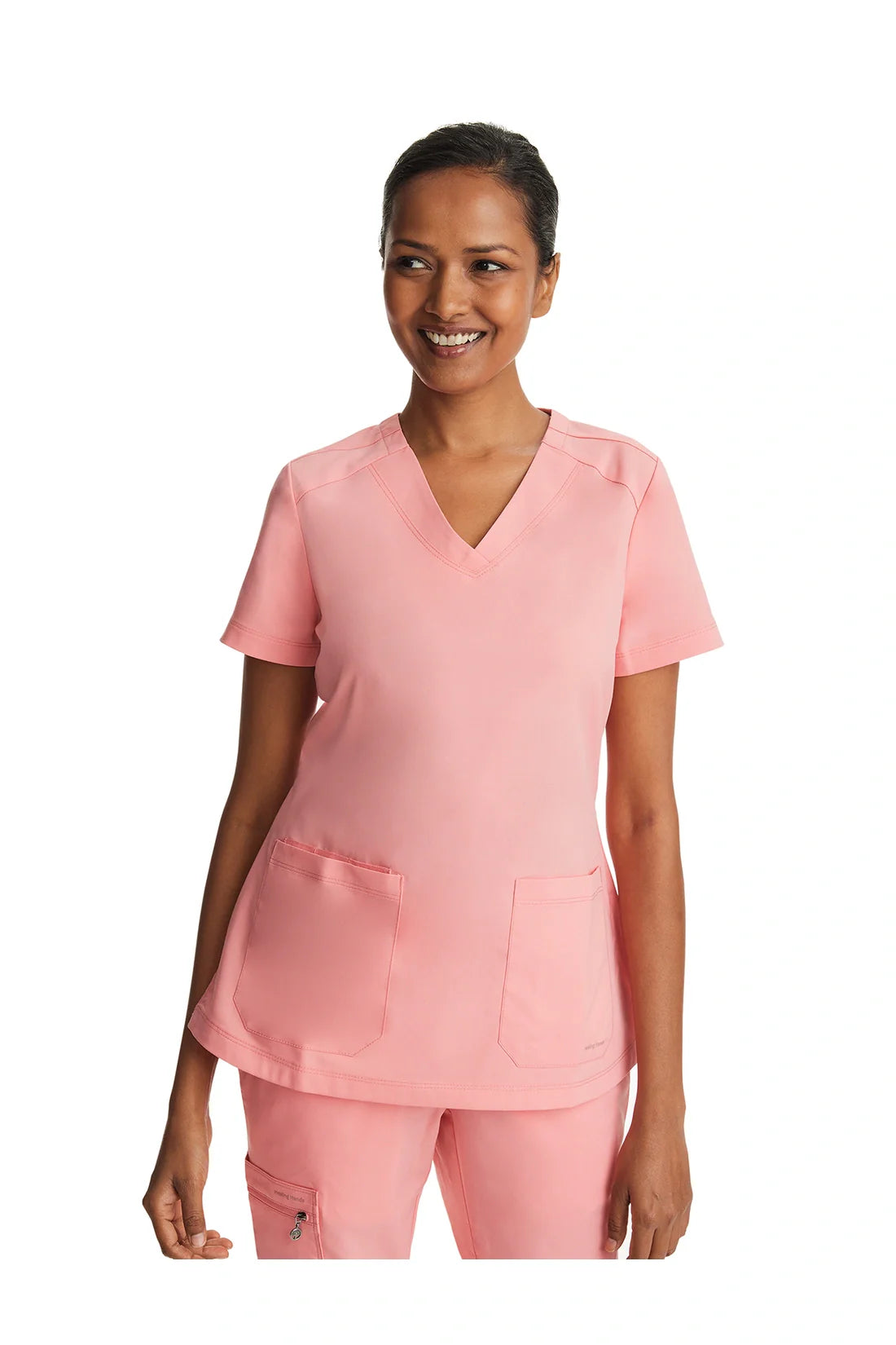 SET TOP + PANTALÓN MUJER HEALING HANDS HH PURPLE LABEL 2320.9181 - VINOTINTO