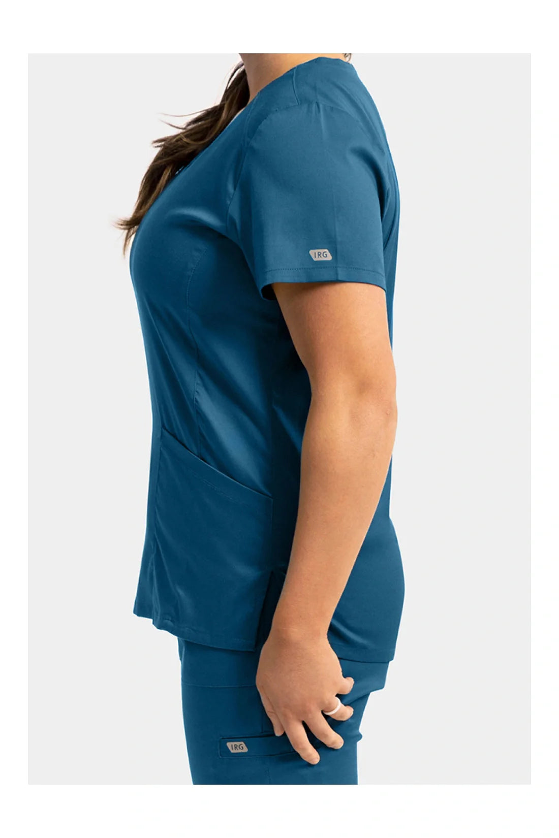 SET TOP + PANTALÓN MUJER IRG SCRUBS EDGE BY IRG 2801.6803 - AZUL CARIBE