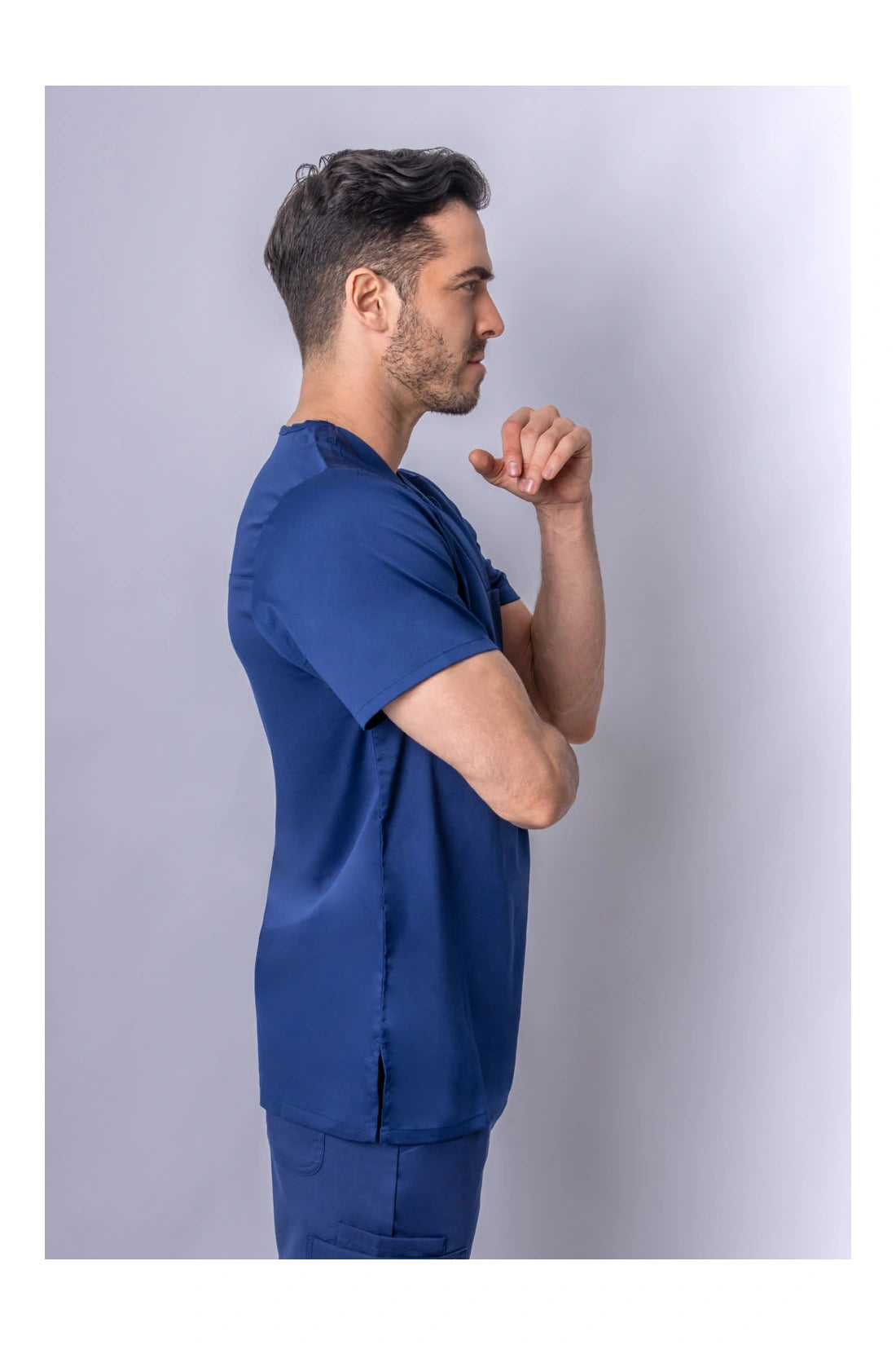 TOP HOMBRE IRG SCRUBS EDGE BY IRG 2851