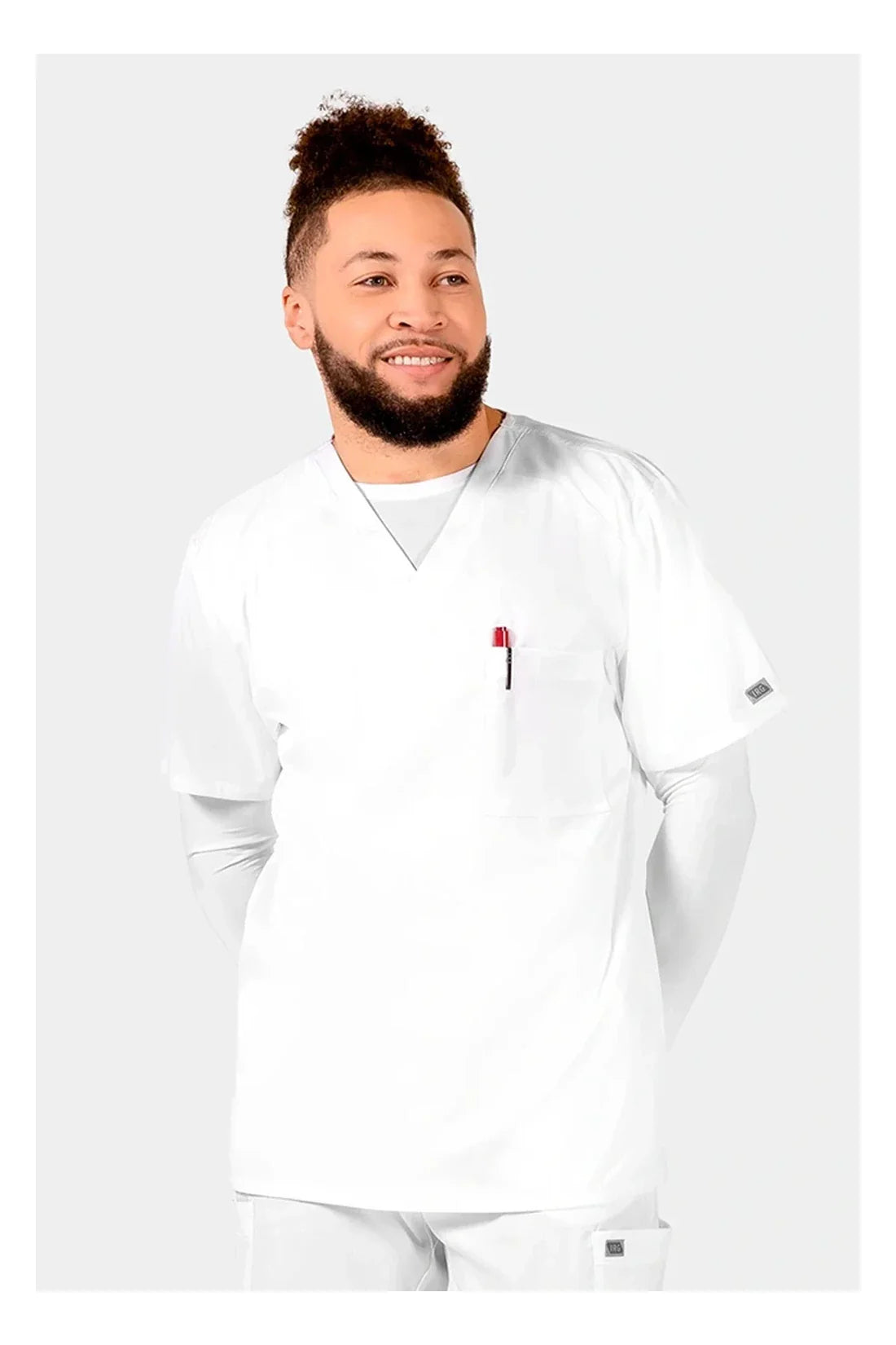SET TOP + PANTALÓN HOMBRE IRG SCRUBS EDGE BY IRG 2851.6851 - BLANCO