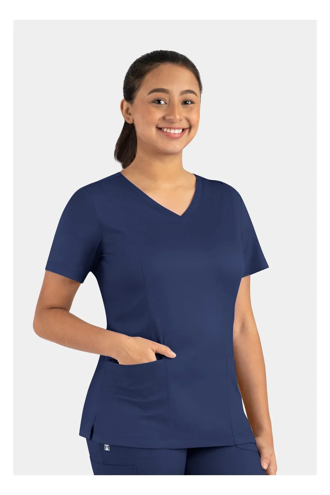 SET TOP + PANTALÓN MUJER MAEVN MATRIX 3501.6501 - AZUL NAVY