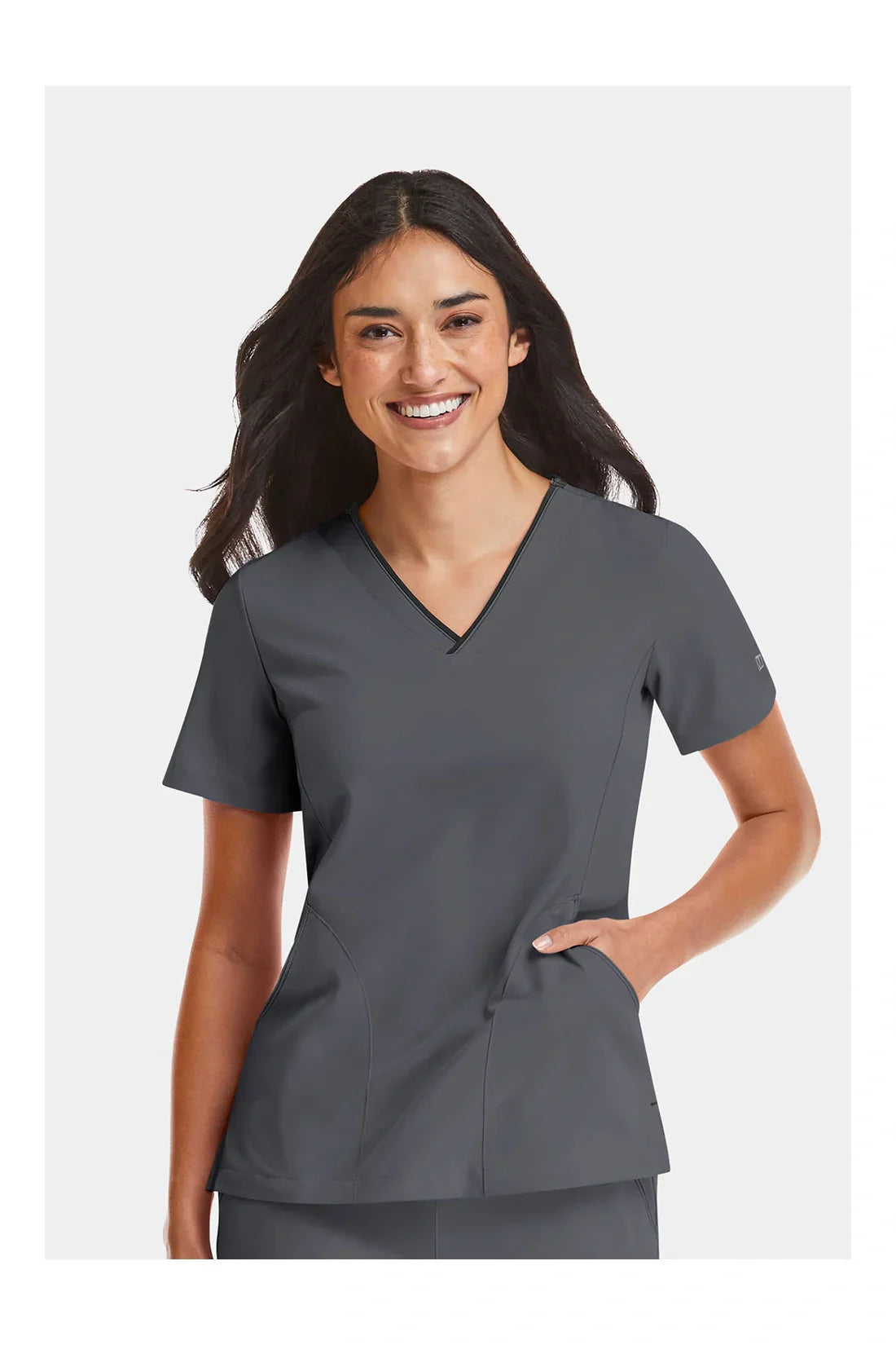 SET TOP + PANTALÓN MUJER MAEVN MATRIX IMPULSE 4510.8530 - GRIS OSCURO