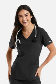 TOP MUJER MAEVN MOMENTUM 5001 - NEGRO