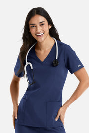 TOP MUJER MAEVN MOMENTUM 5001 - AZUL NAVY