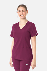 TOP MUJER MAEVN MOMENTUM 5001 - VINOTINTO