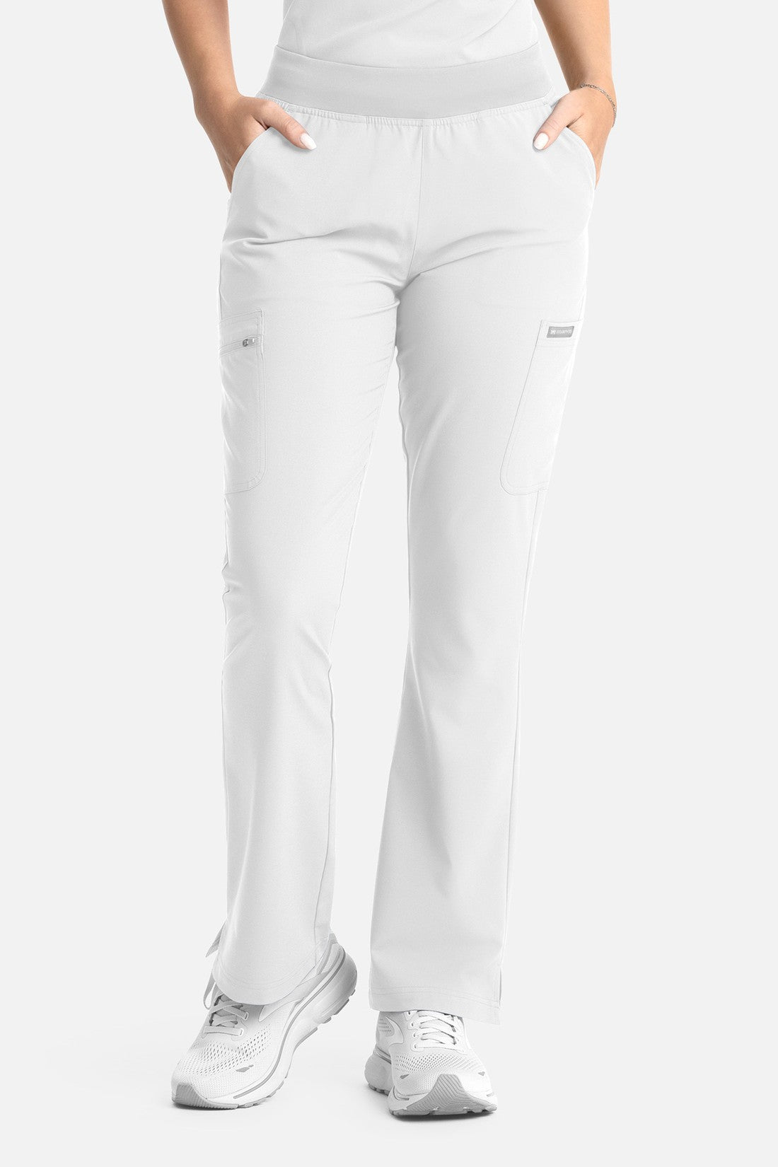 PANTALON MUJER MAEVN MOMENTUM 5093 - BLANCO