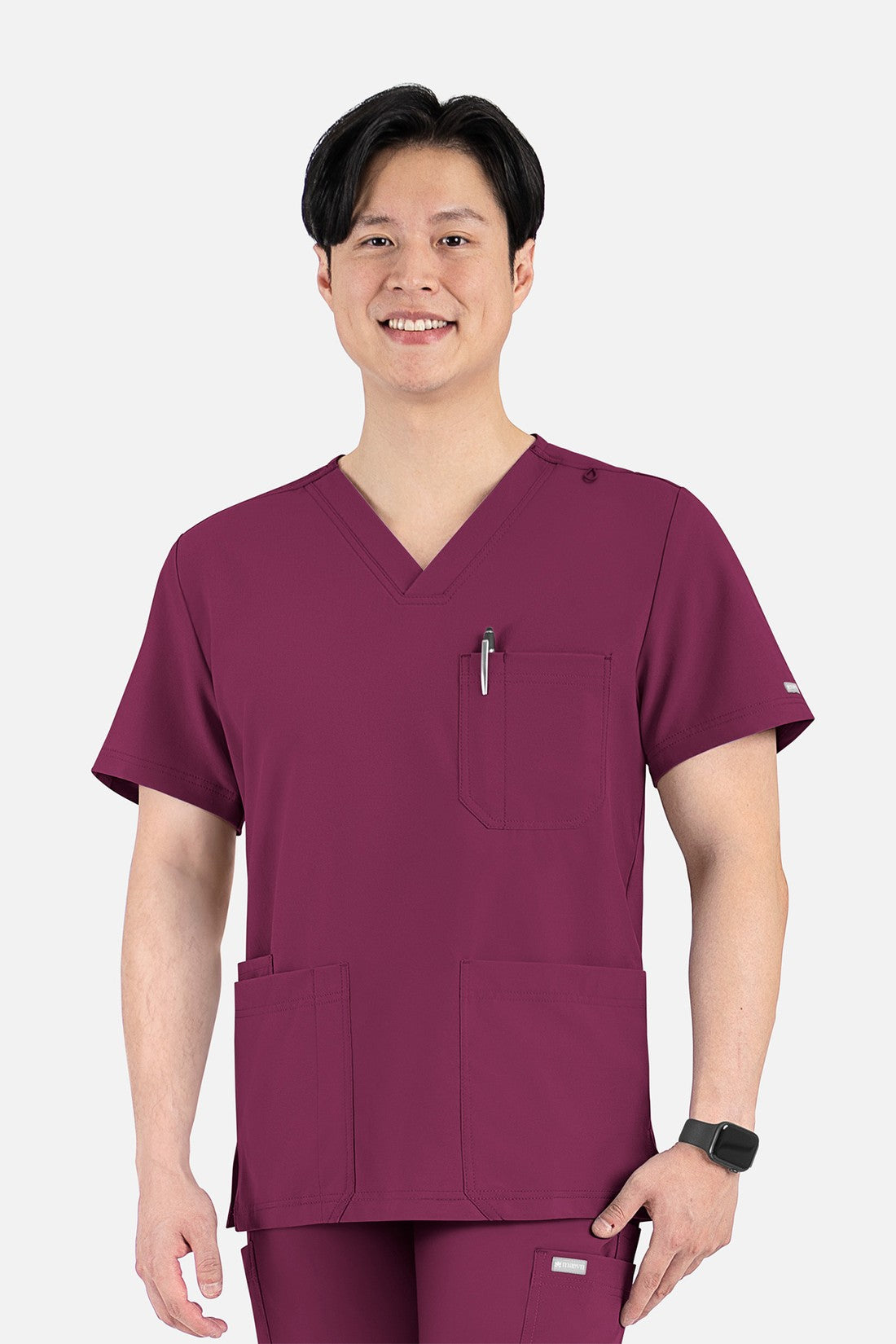 TOP HOMBRE MAEVN MOMENTUM 5802 - VINOTINTO