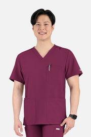 TOP HOMBRE MAEVN MOMENTUM 5802 - VINOTINTO