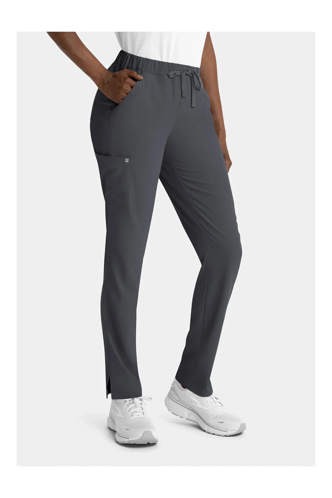SET TOP + PANTALÓN MUJER MAEVN MATRIX IMPULSE 4510.8530 - GRIS OSCURO