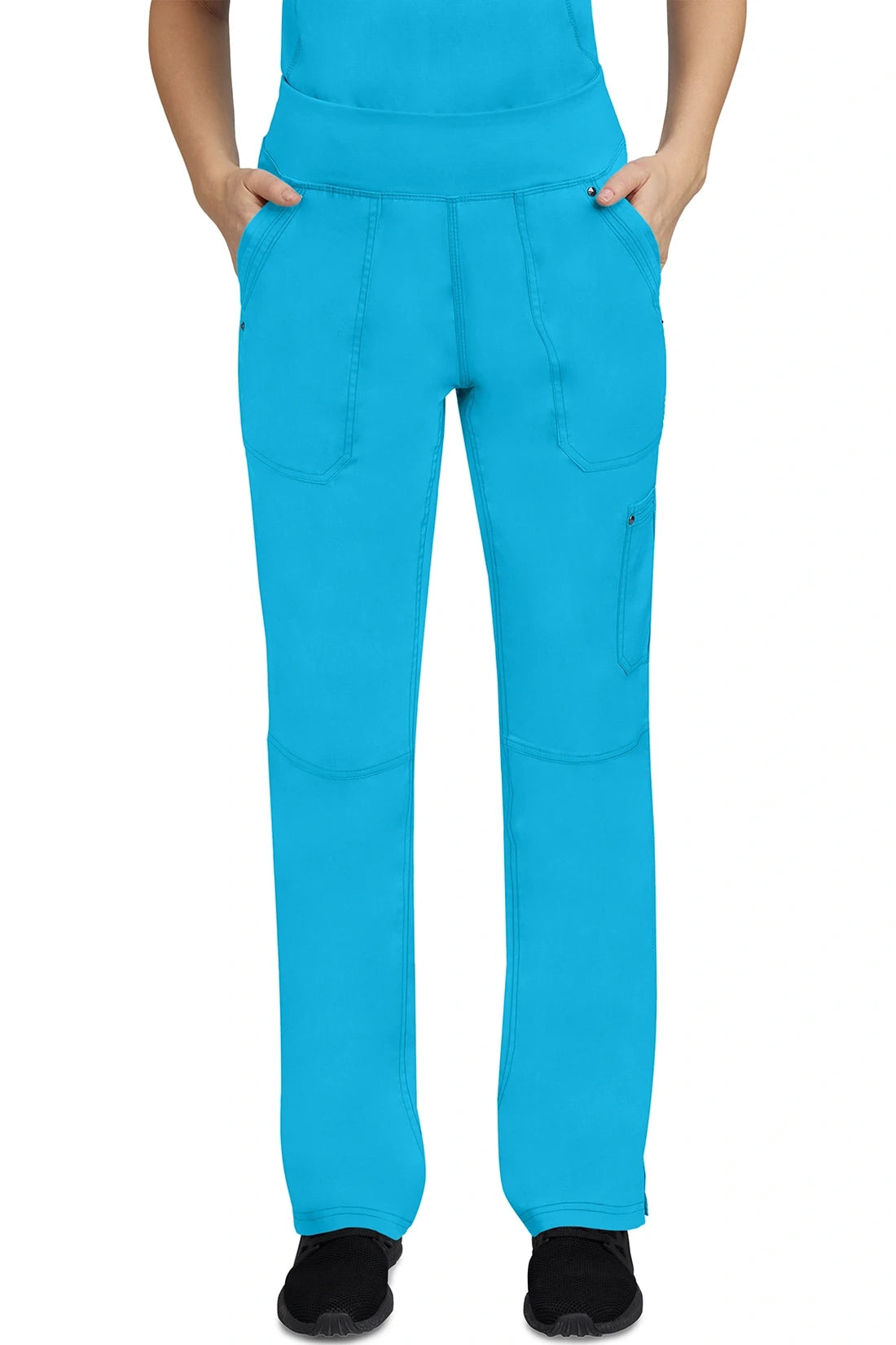 PANTALON MUJER HEALING HANDS PURPLE LABEL 9133.TURQU