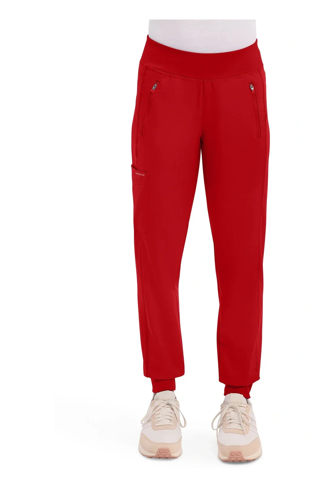 PANTALON MUJER HEALING HANDS PURPLE LABEL 9233 - ROJO