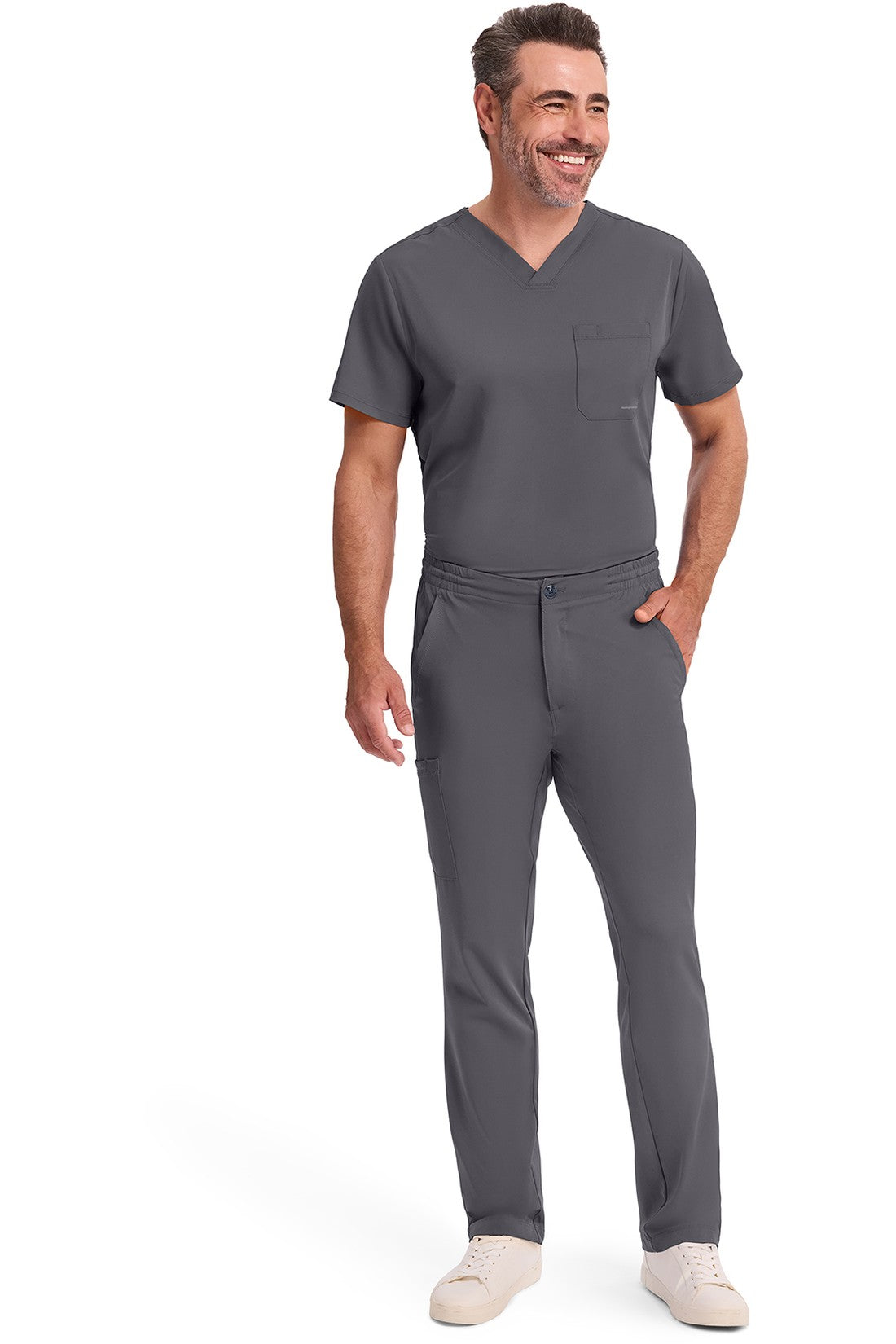 PANTALON HOMBRE HEALING HANDS HH WORKS 9590 - GRIS OSCURO