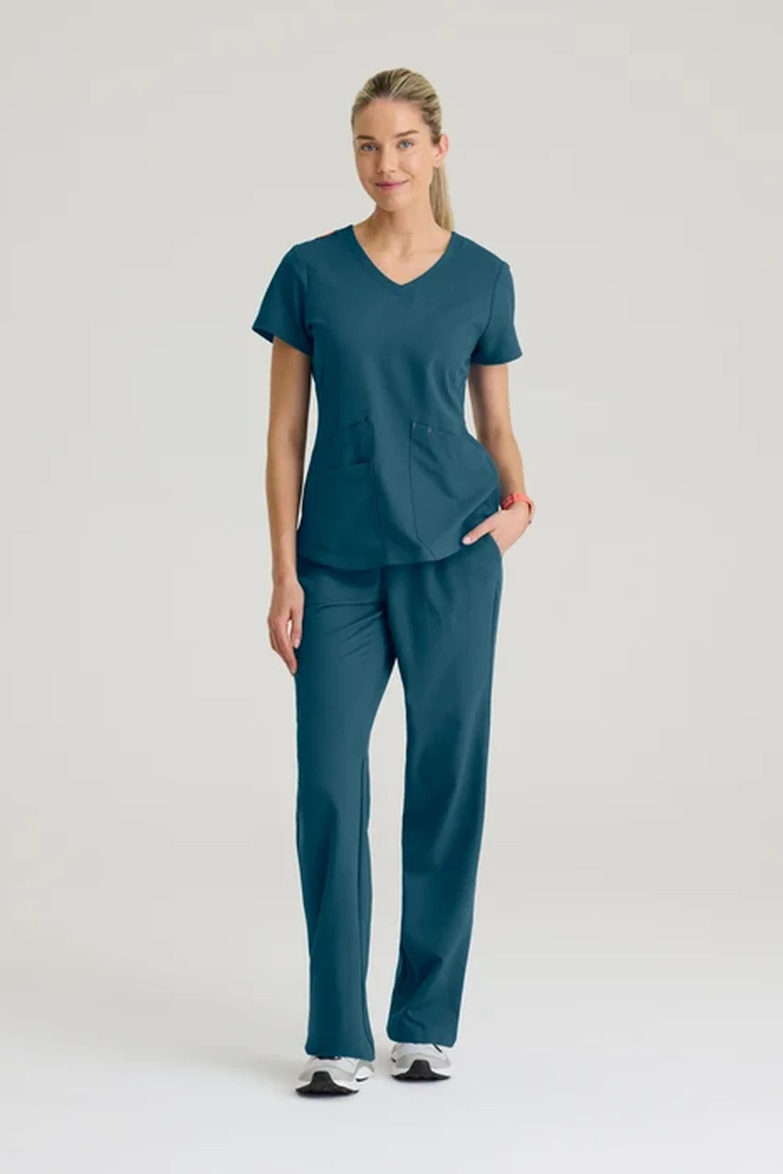 SET TOP + PANTALÓN MUJER BARCO STRONG BOS731 - AZUL CARIBE
