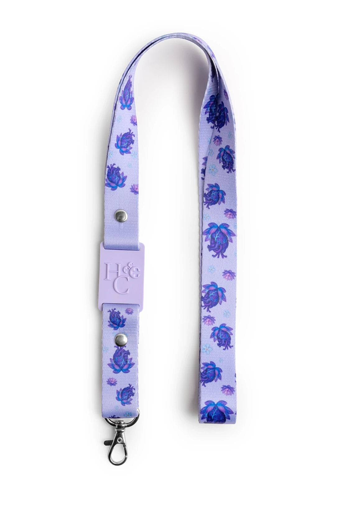 LANYARD UNISEX HEALTH COMPANY LANYHC.CARDIOLILA