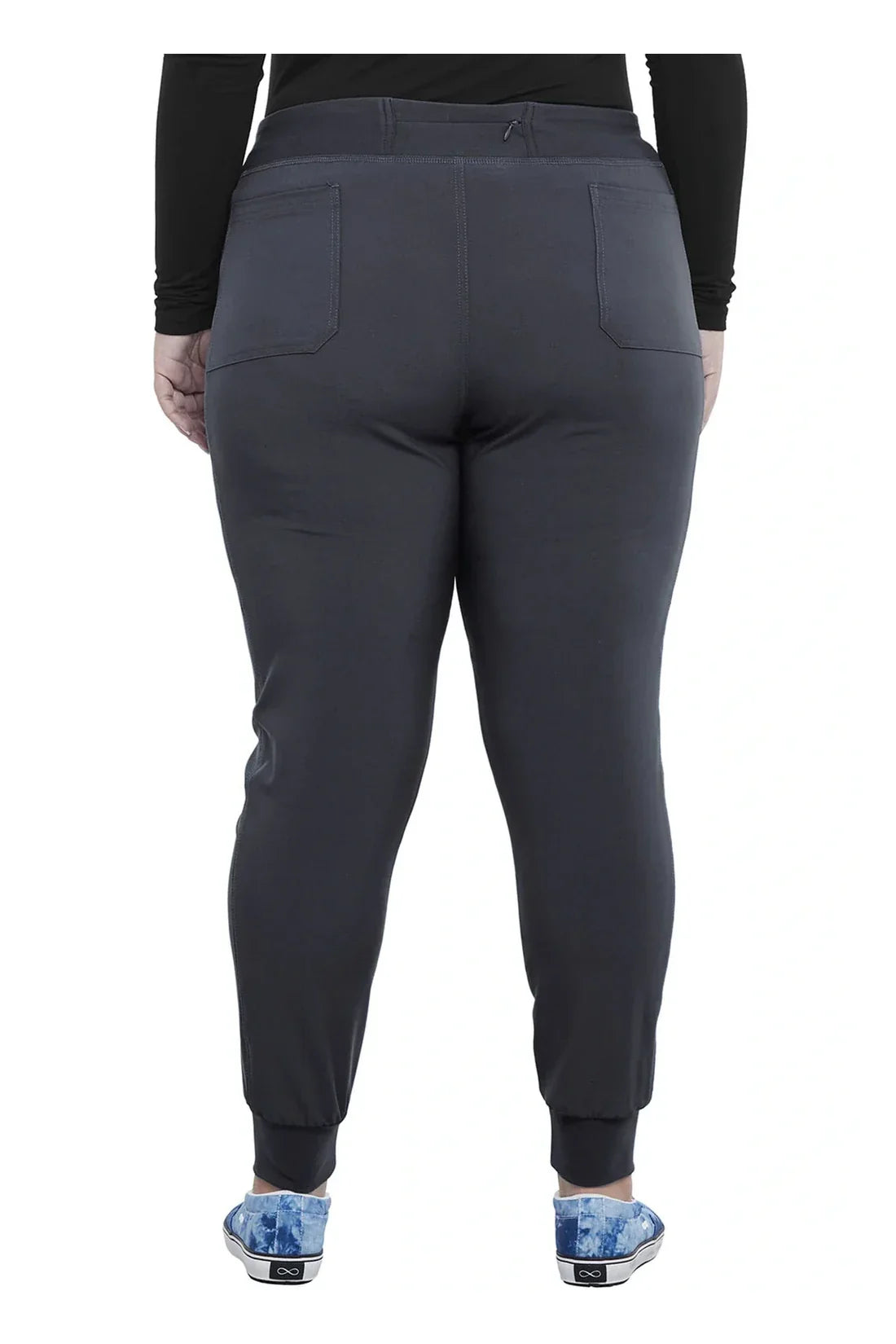 SET TOP + PANTALÓN MUJER CHEROKEE IFLEX CK711.CK011 - GRIS OSCURO