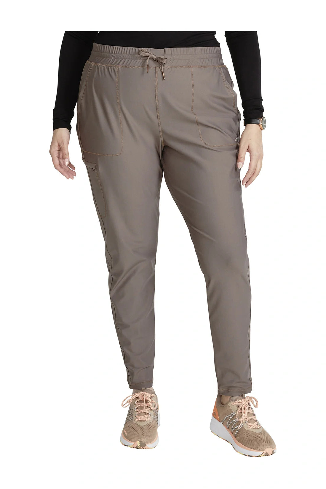 PANTALON MUJER CHEROKEE FORM BY CHEROKEE CK095 - CAFÉ CLARO