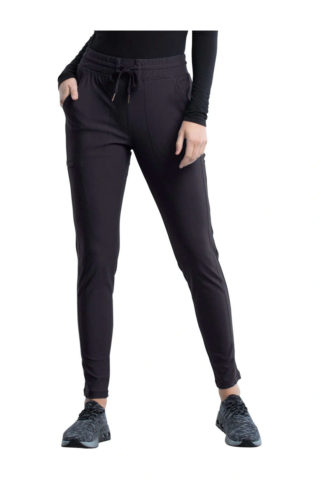 PANTALON MUJER CHEROKEE FORM BY CHEROKEE CK095 - GRIS OSCURO