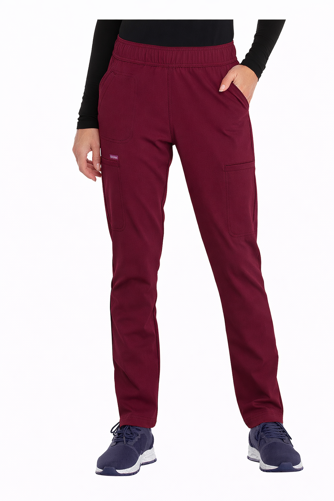 SET TOP + PANTALÓN MUJER CHEROKEE EUPHORIA CK786A.CK140A - VINOTINTO