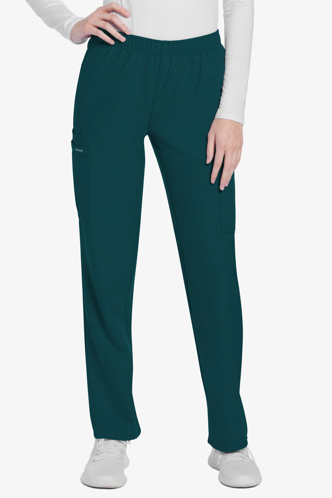 PANTALON MUJER CHEROKEE WW ORIGINALS ULTRA CK281A - AZUL CARIBE