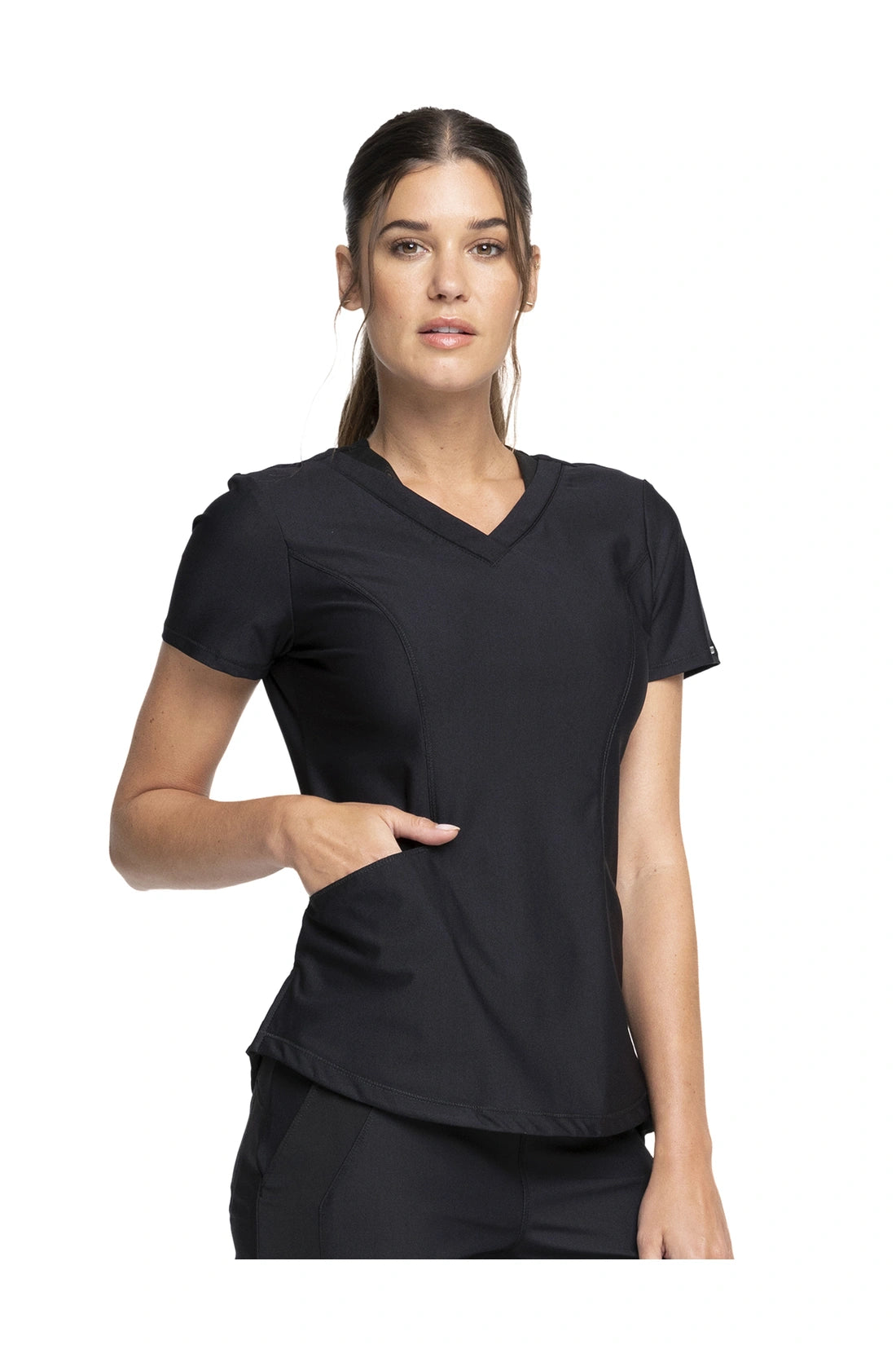 TOP MUJER CHEROKEE FORM BY CHEROKEE CK712.BLK