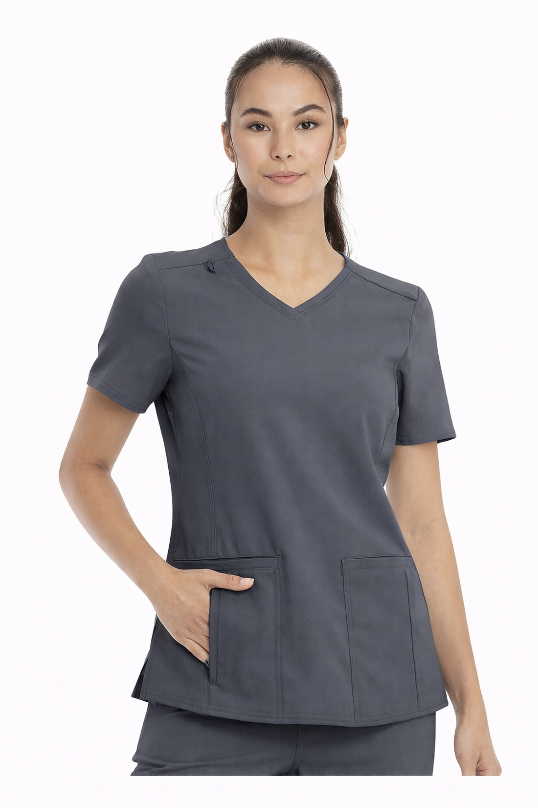 SET TOP + PANTALÓN MUJER CHEROKEE EUPHORIA CK786A.CK260A - GRIS OSCURO