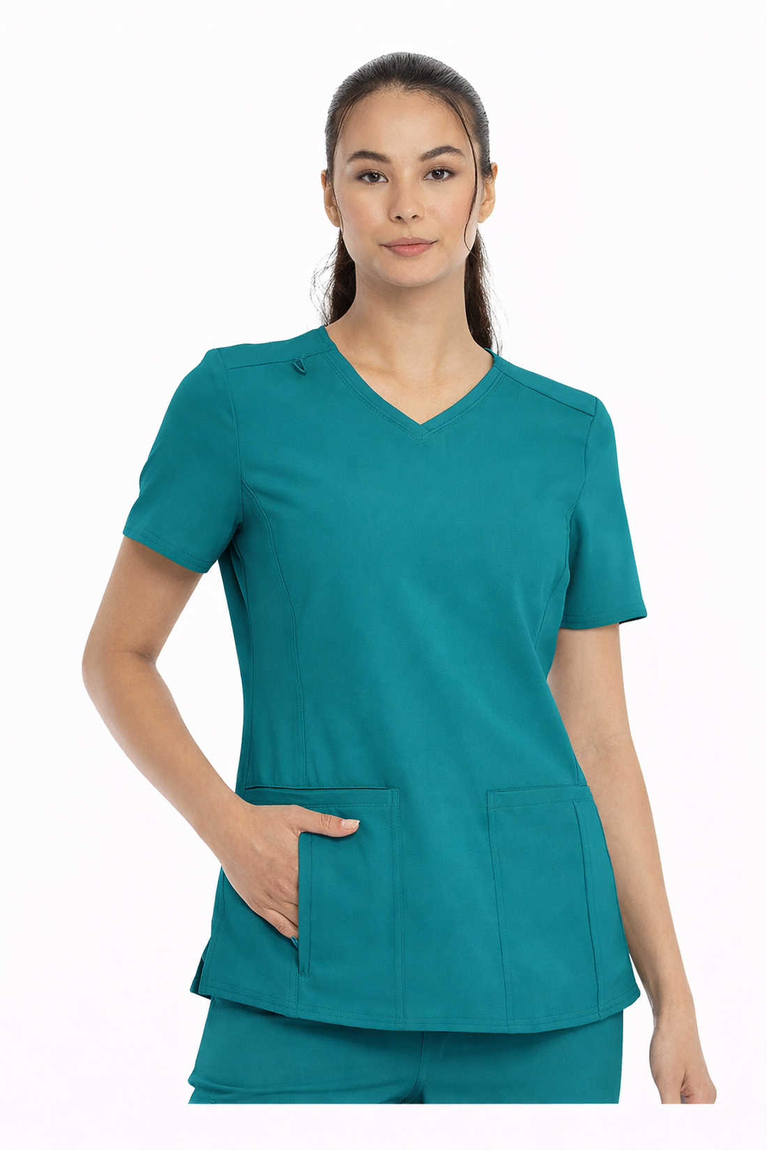 SET TOP + PANTALÓN MUJER CHEROKEE EUPHORIA CK786A.CK140A - VERDE AZULADO