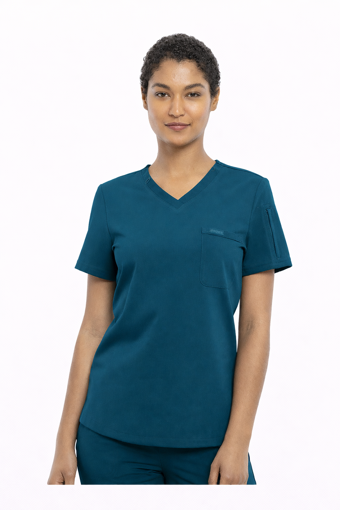SET TOP + PANTALÓN MUJER CHEROKEE EUPHORIA CK788A.CK260A - AZUL CARIBE