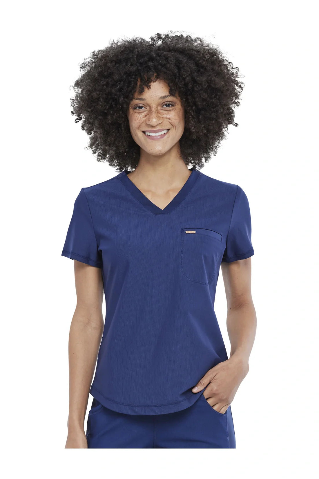TOP MUJER CHEROKEE FORM BY CHEROKEE CK819 - AZUL NAVY