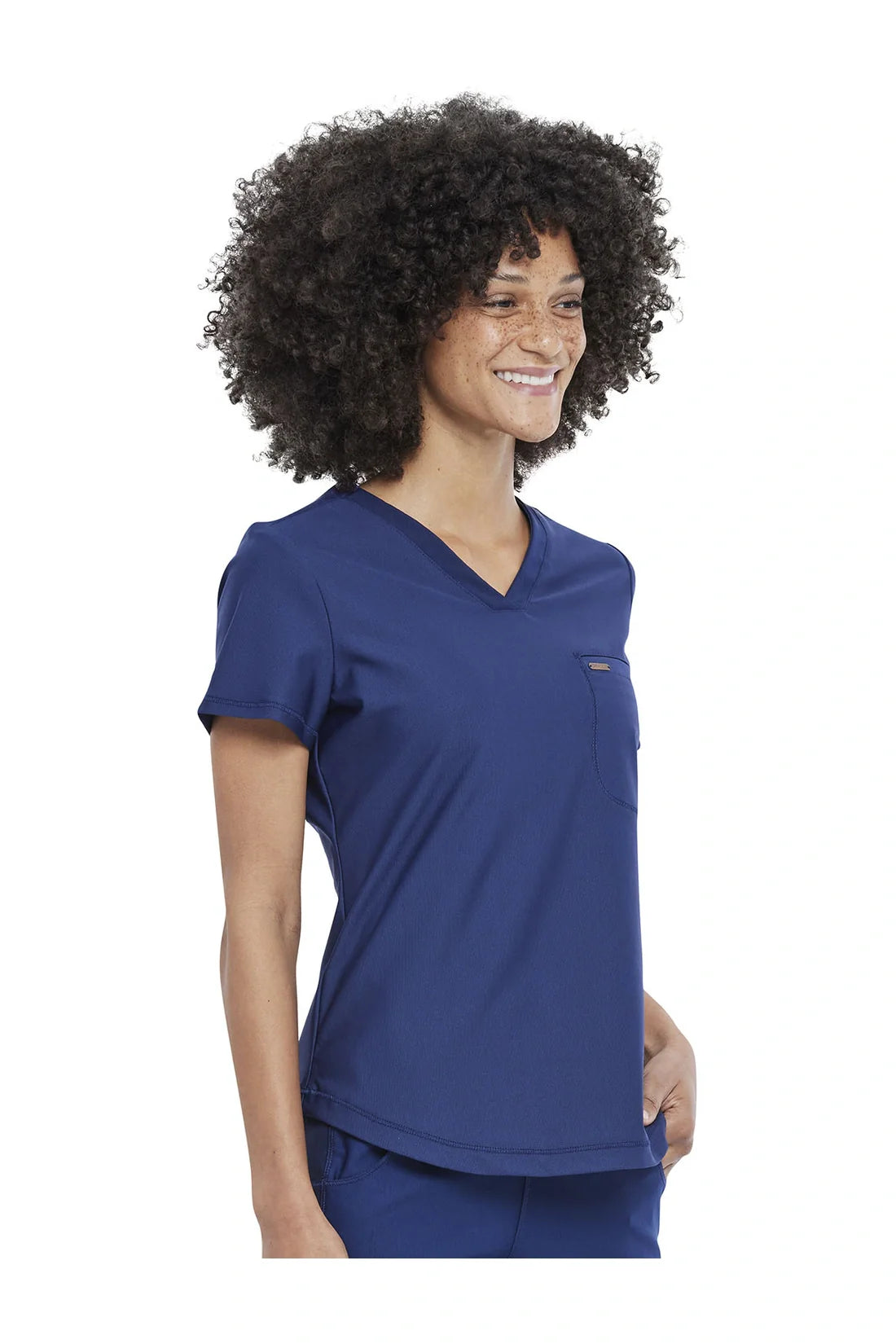 TOP MUJER CHEROKEE FORM BY CHEROKEE CK819 - AZUL NAVY