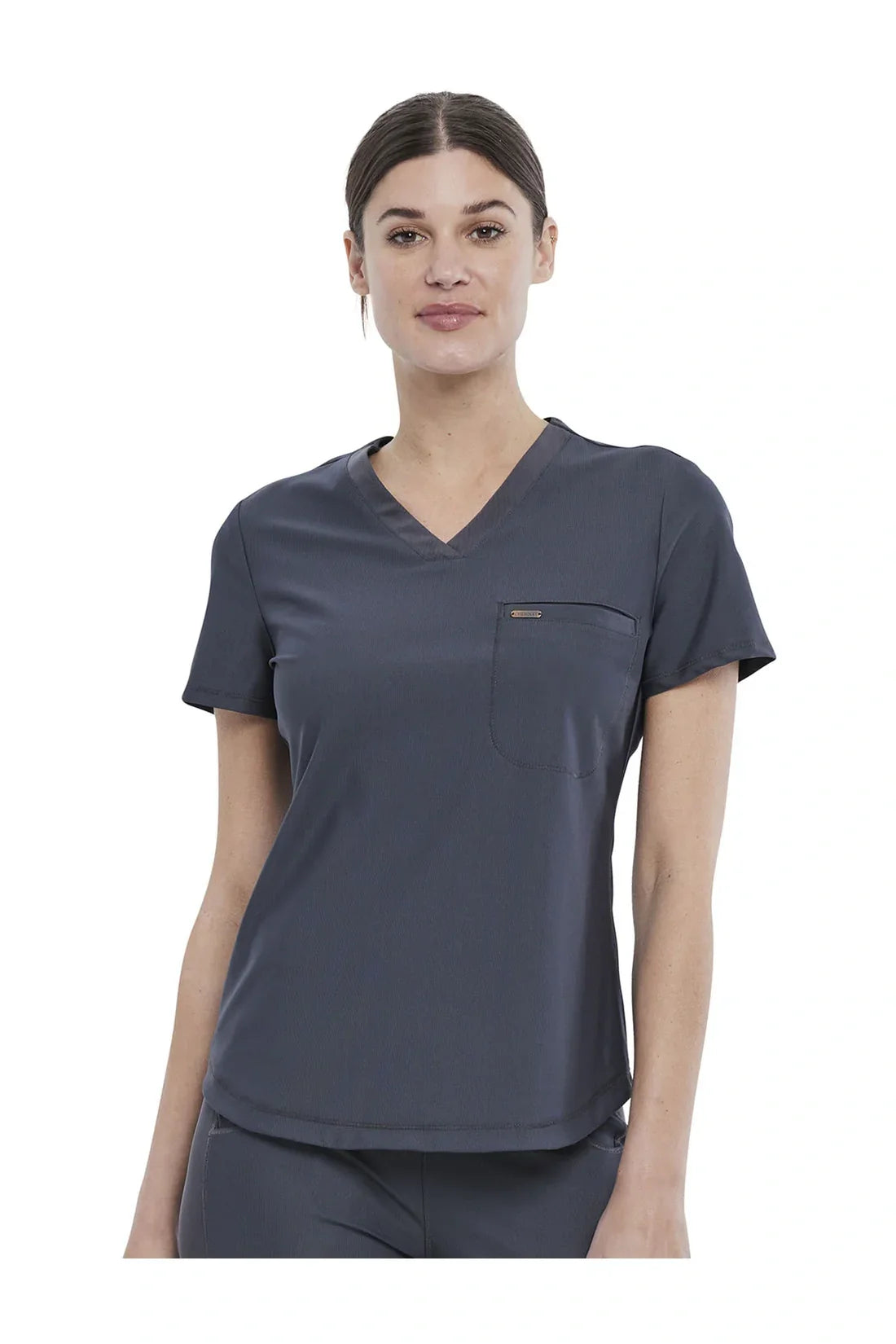 SET TOP + PANTALÓN MUJER CHEROKEE FORM BY CHEROKEE CK819.CK092 - GRIS OSCURO