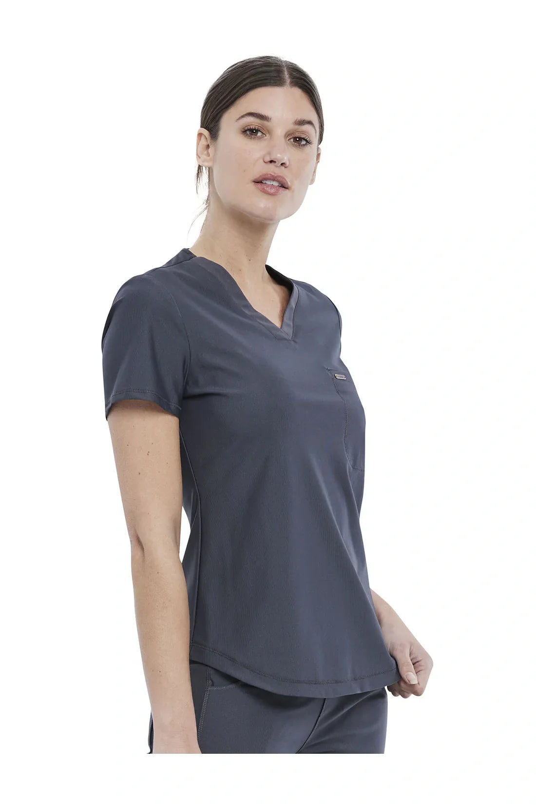 SET TOP + PANTALÓN MUJER CHEROKEE FORM BY CHEROKEE CK819.CK092 - GRIS OSCURO