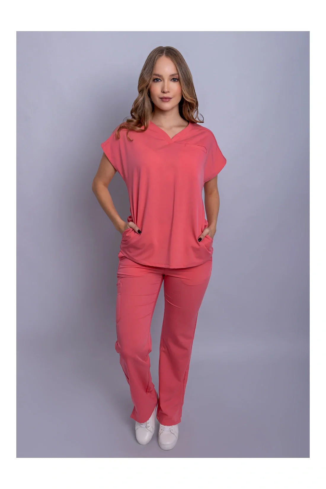 SET TOP + PANTALÓN MUJER CHEROKEE CHEROKEE ATMOS CK836A.CK138A - ROSADO