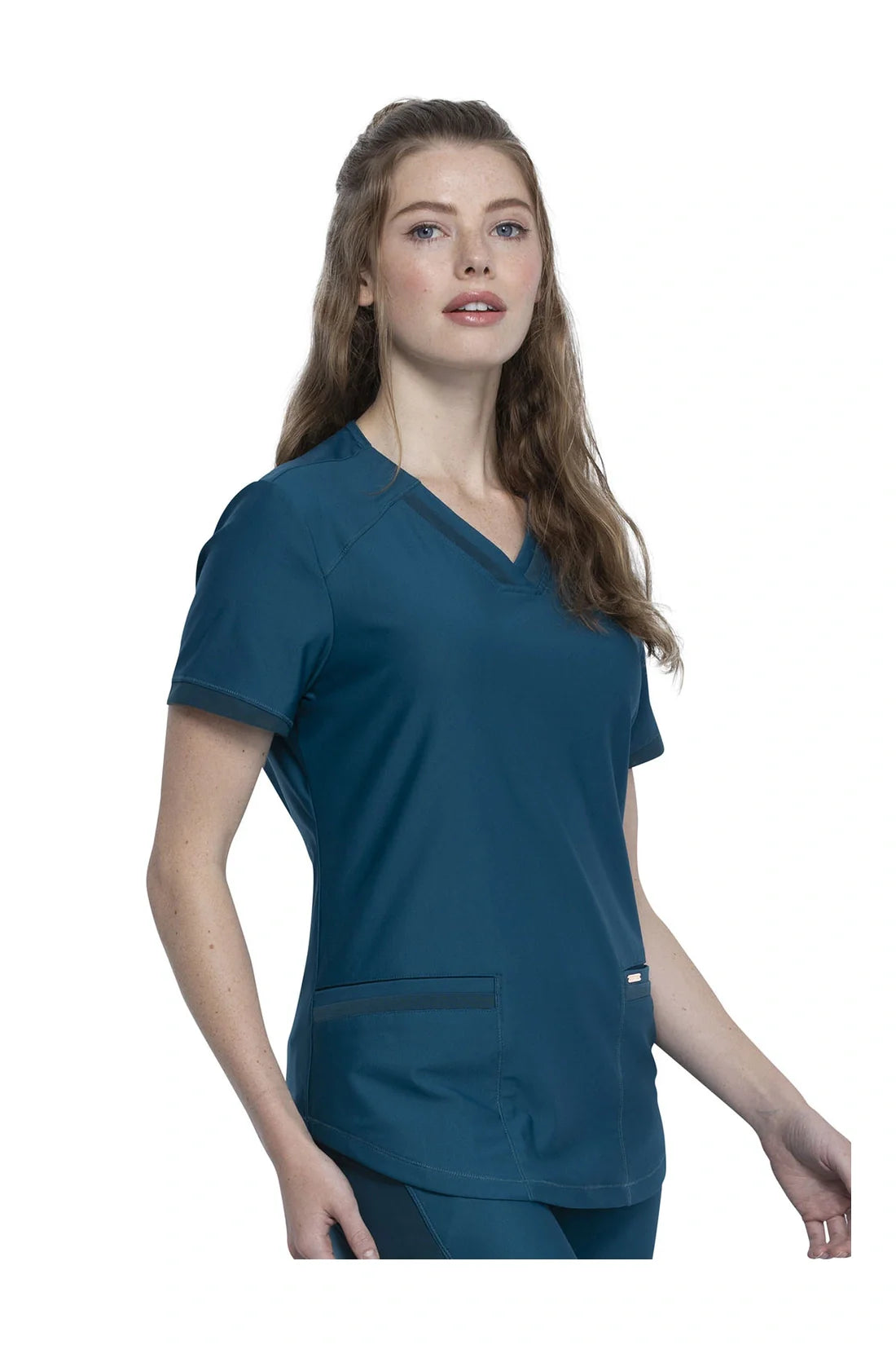 TOP MUJER CHEROKEE FORM BY CHEROKEE CK840 - AZUL CARIBE