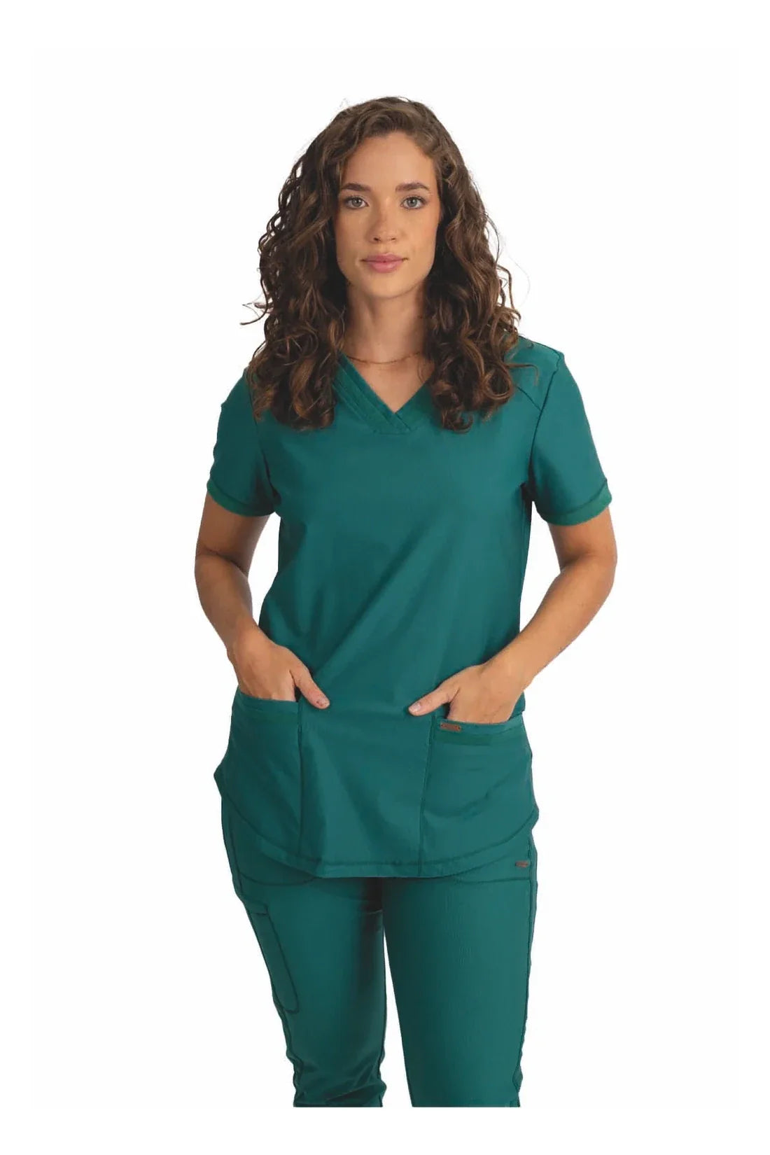 TOP MUJER CHEROKEE FORM BY CHEROKEE CK840 - VERDE CAZADOR
