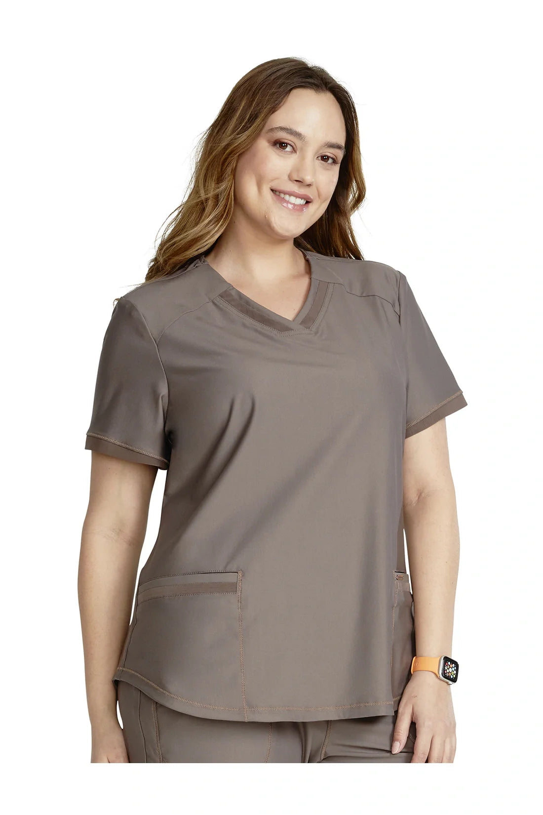 TOP MUJER CHEROKEE FORM BY CHEROKEE CK840 - CAFÉ CLARO