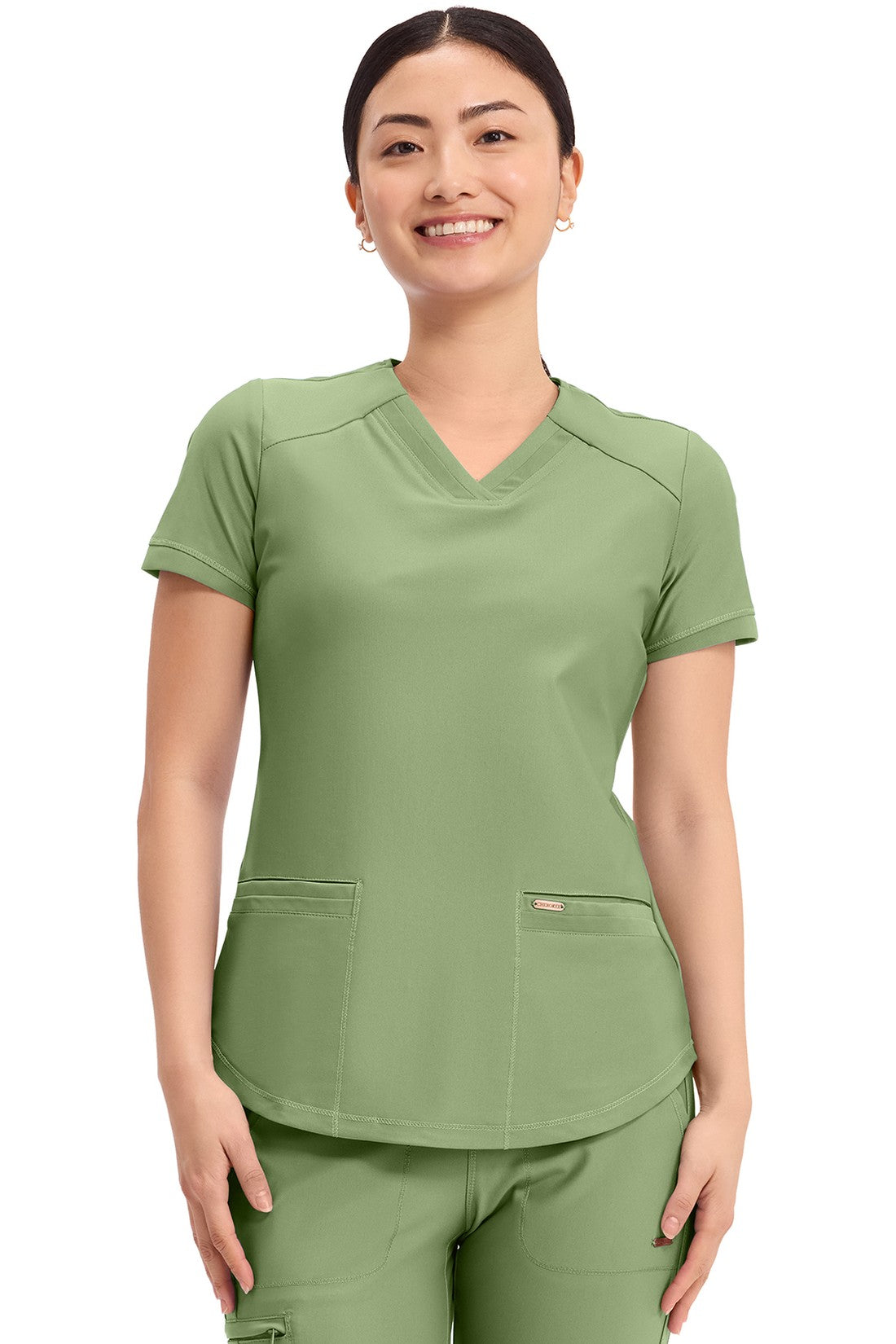 TOP MUJER CHEROKEE FORM BY CHEROKEE CK840 - BRSG-VERDE MUSGO
