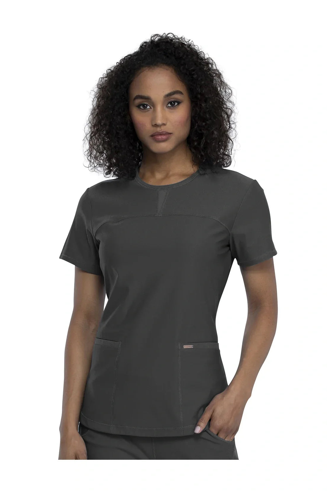 SET TOP + PANTALÓN MUJER CHEROKEE FORM BY CHEROKEE CK841.CK092 - GRIS OSCURO