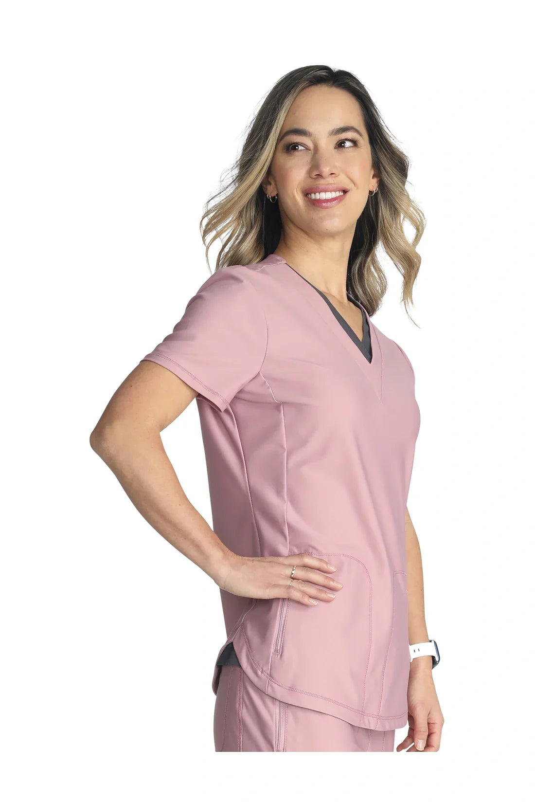 SET TOP + PANTALÓN MUJER CHEROKEE FORM BY CHEROKEE CK843.CK092 - ROSADO