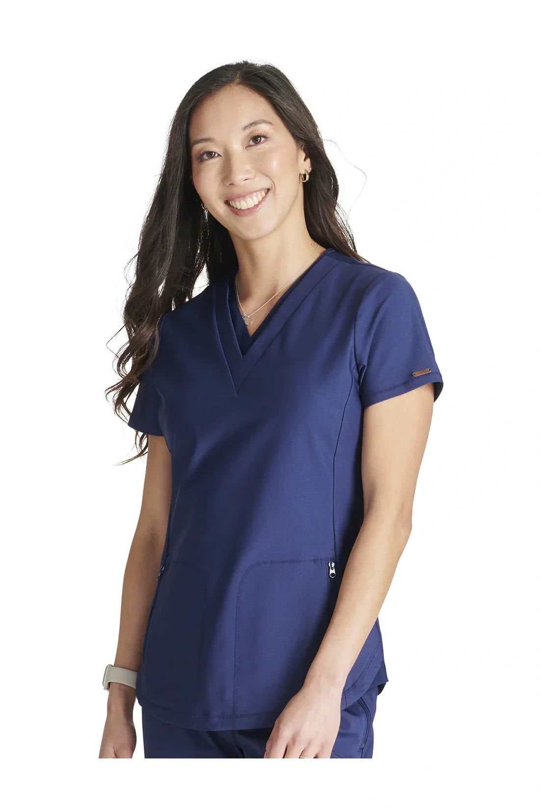SET TOP + PANTALÓN MUJER CHEROKEE FORM BY CHEROKEE CK843.CK092 - AZUL NAVY