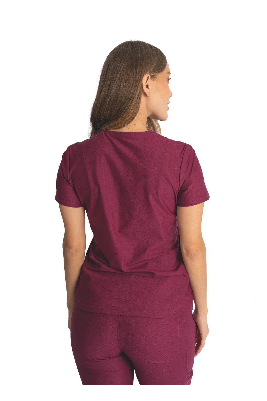 SET TOP + PANTALÓN MUJER CHEROKEE FORM BY CHEROKEE CK843.CK092 - VINOTINTO