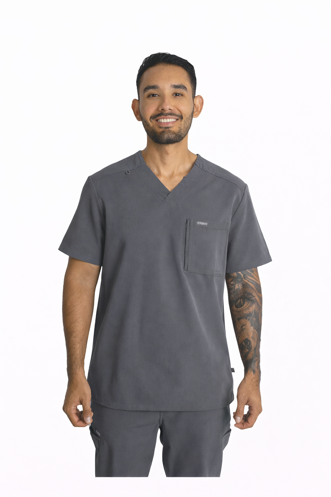 SET TOP + PANTALÓN HOMBRE CHEROKEE EUPHORIA CK887A.CK205A - GRIS OSCURO