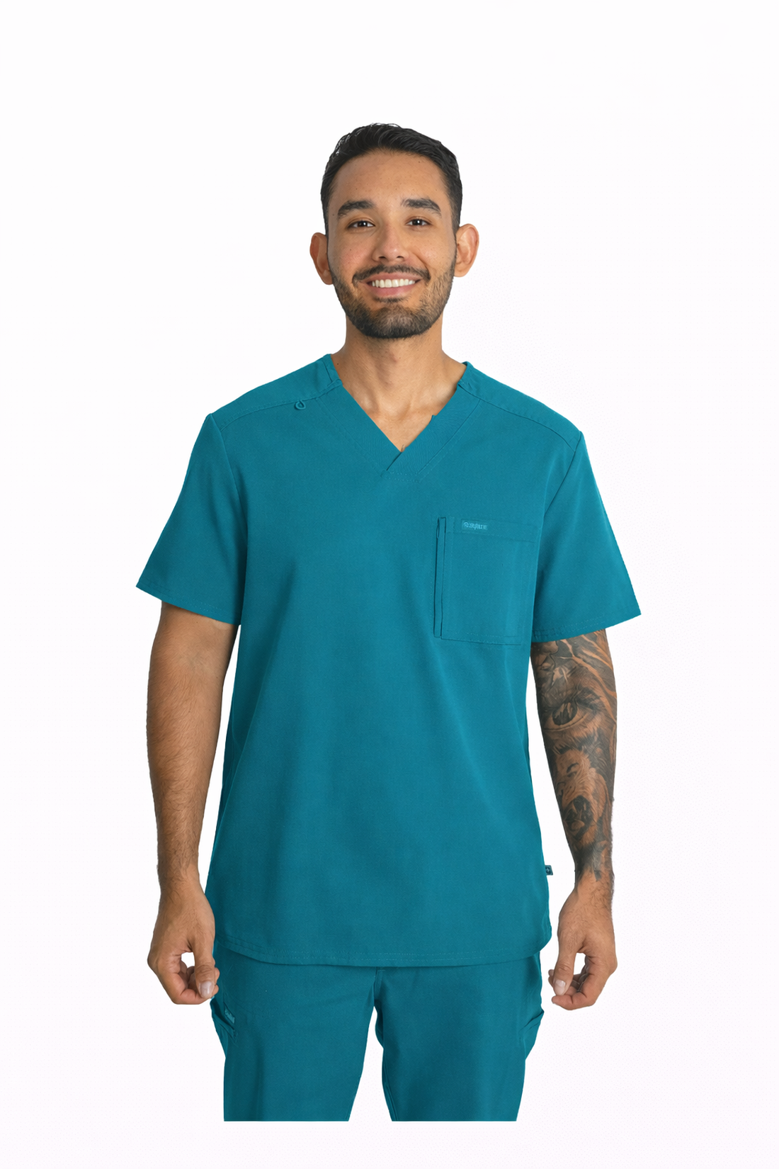 SET TOP + PANTALÓN HOMBRE CHEROKEE EUPHORIA CK887A.CK205A - VERDE AZULADO