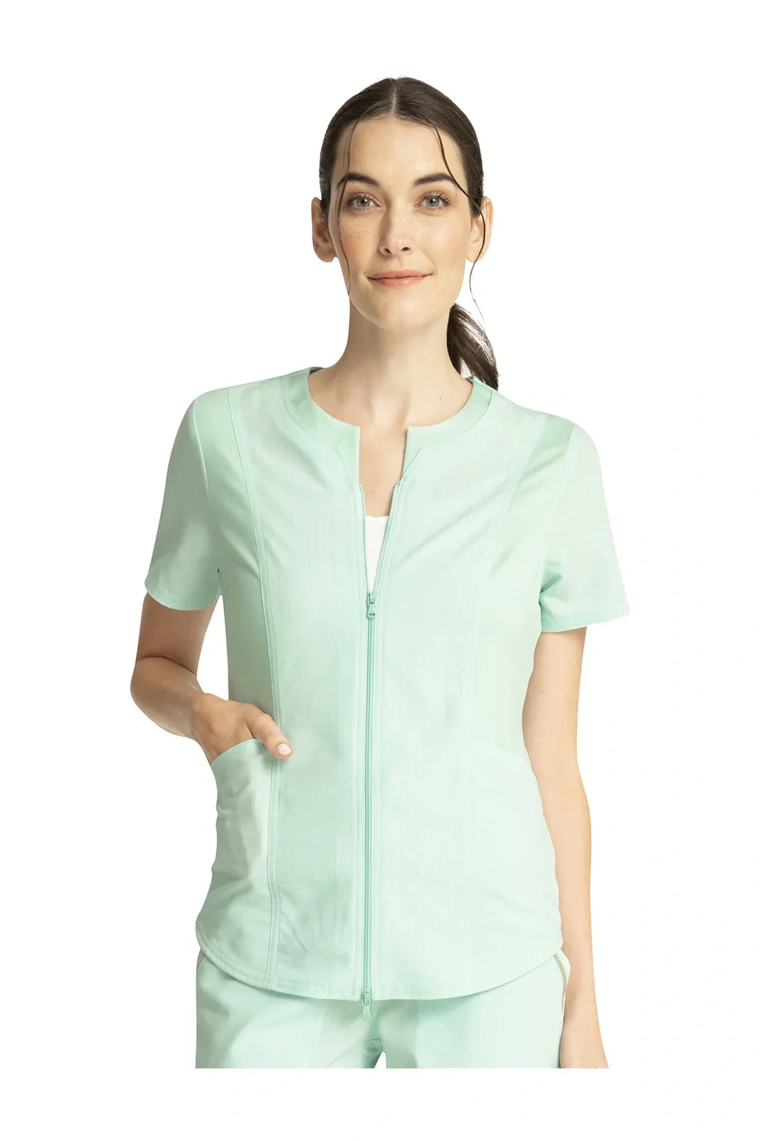 SET TOP + PANTALÓN MUJER CHEROKEE STATEMENT BY CHEROKEE CK931.CK055 - VERDE CLARO