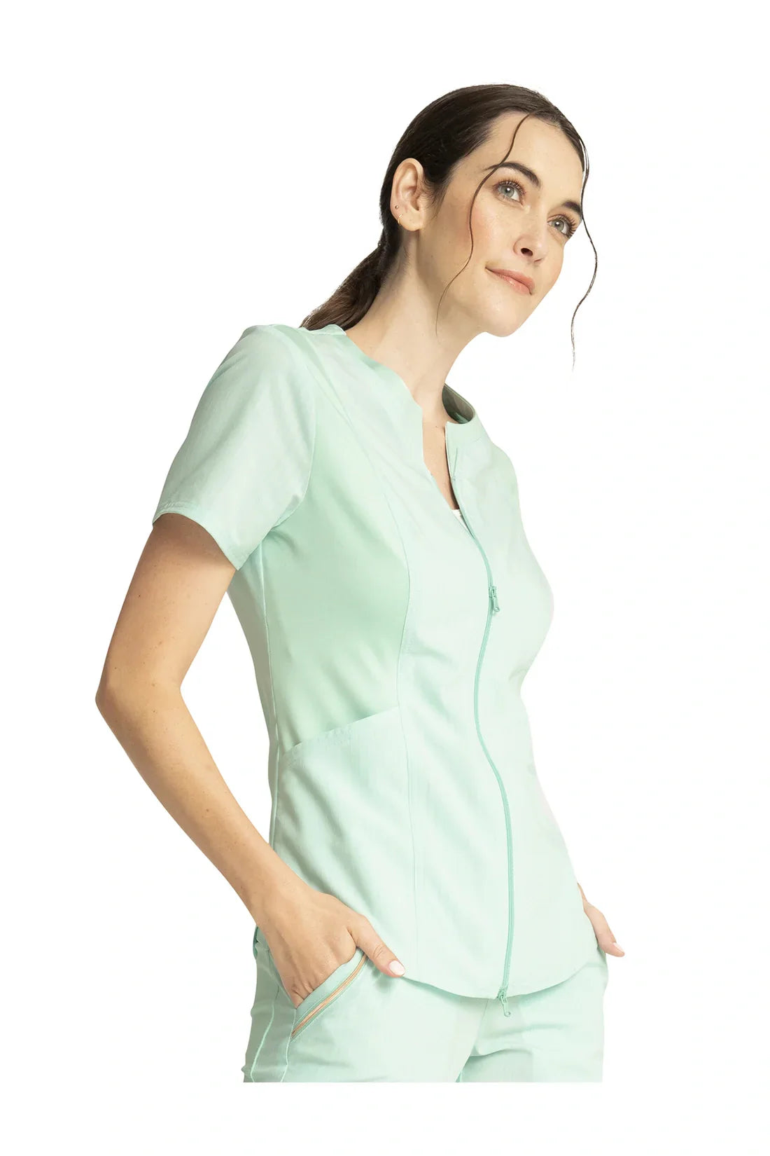 SET TOP + PANTALÓN MUJER CHEROKEE STATEMENT BY CHEROKEE CK931.CK055 - VERDE CLARO