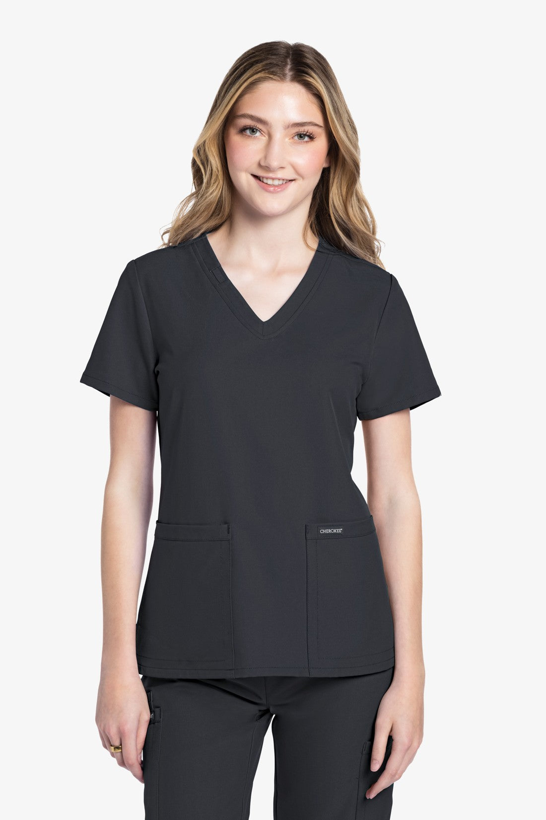 TOP MUJER CHEROKEE WW ORIGINALS ULTRA CK953A - GRIS OSCURO